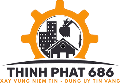 Logo Công ty Xây dựng Thịnh Phát 686